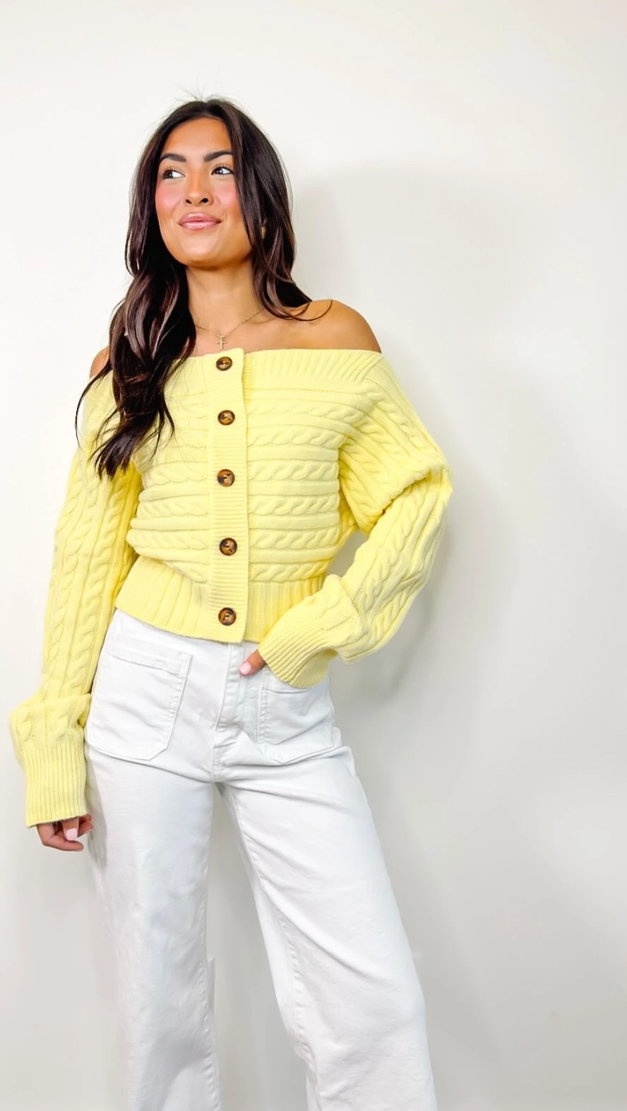 Cicy Bell Button-Front Cardigan, product code G3P881